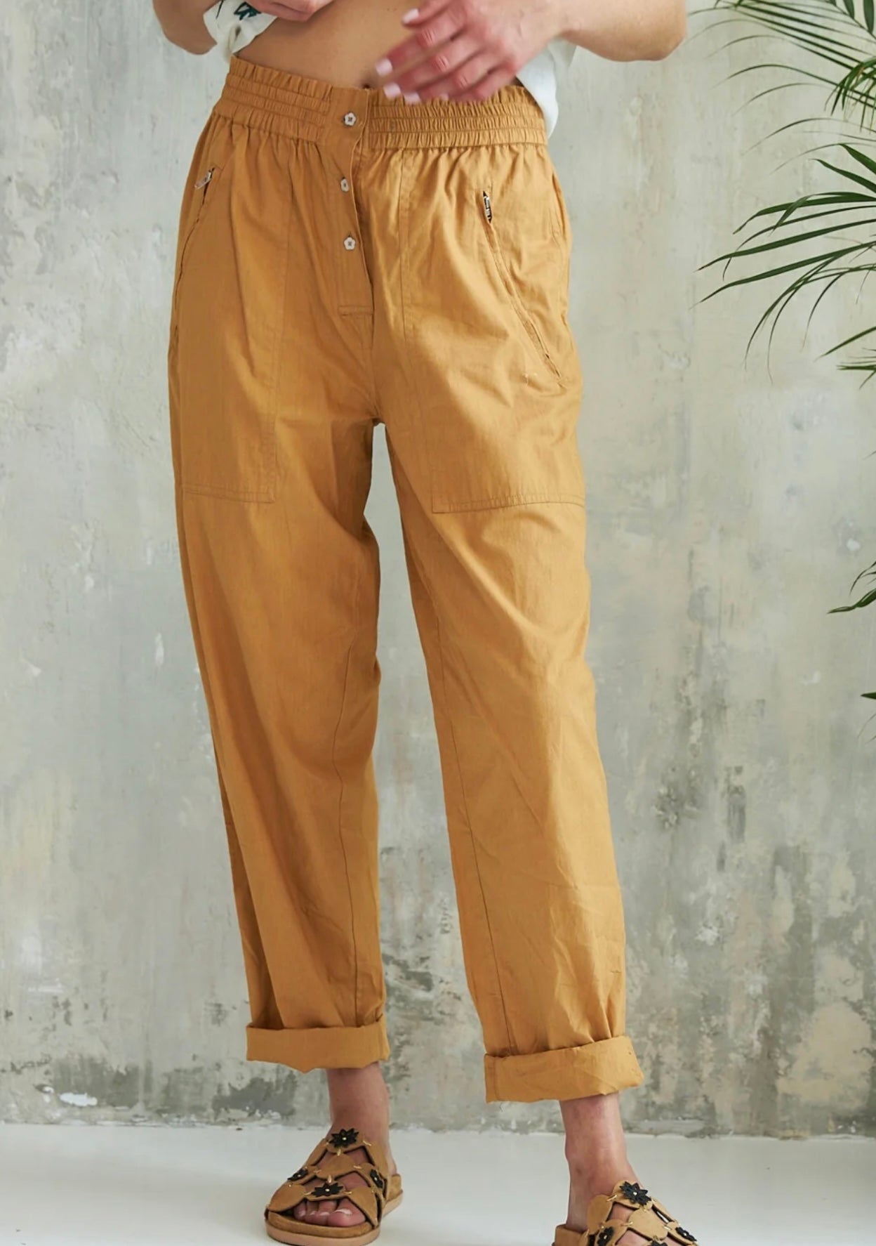 Chico Soleil Bari Trousers - Shore Beige