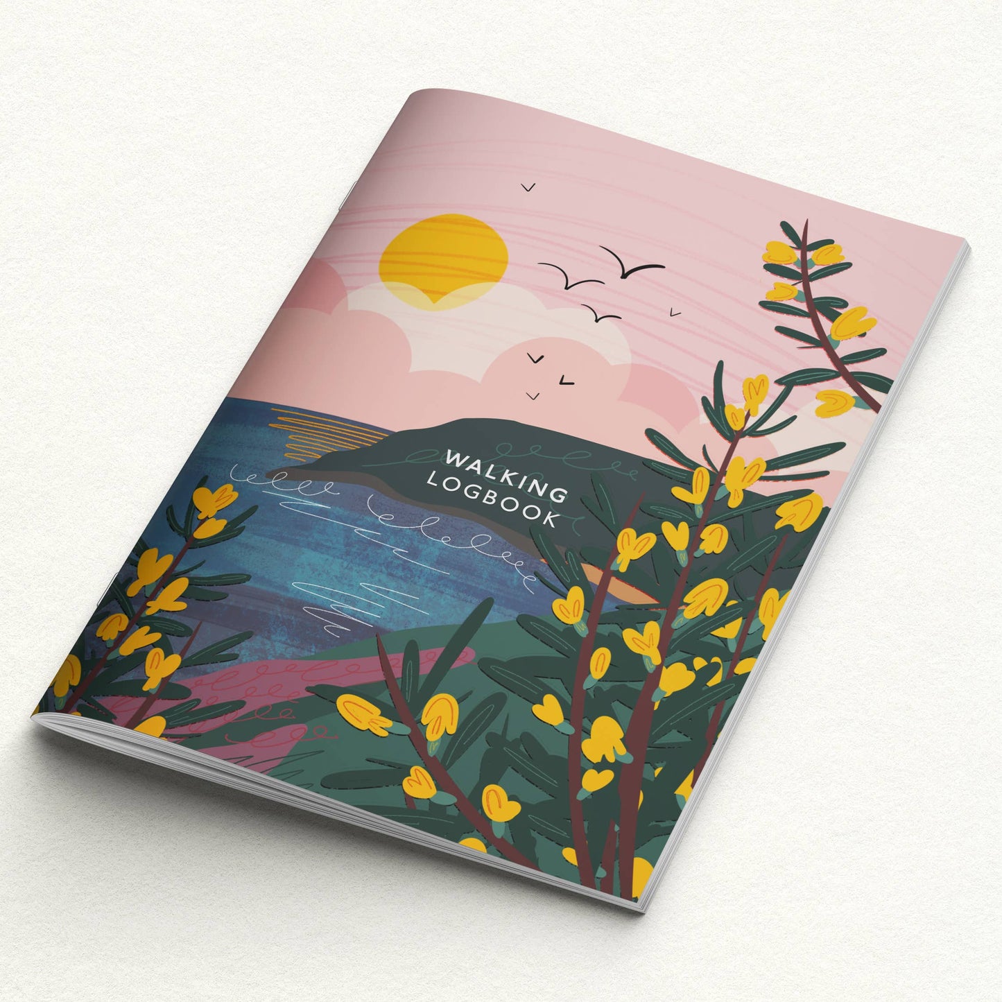 Walking logbook Coastal Path - hiking journal
