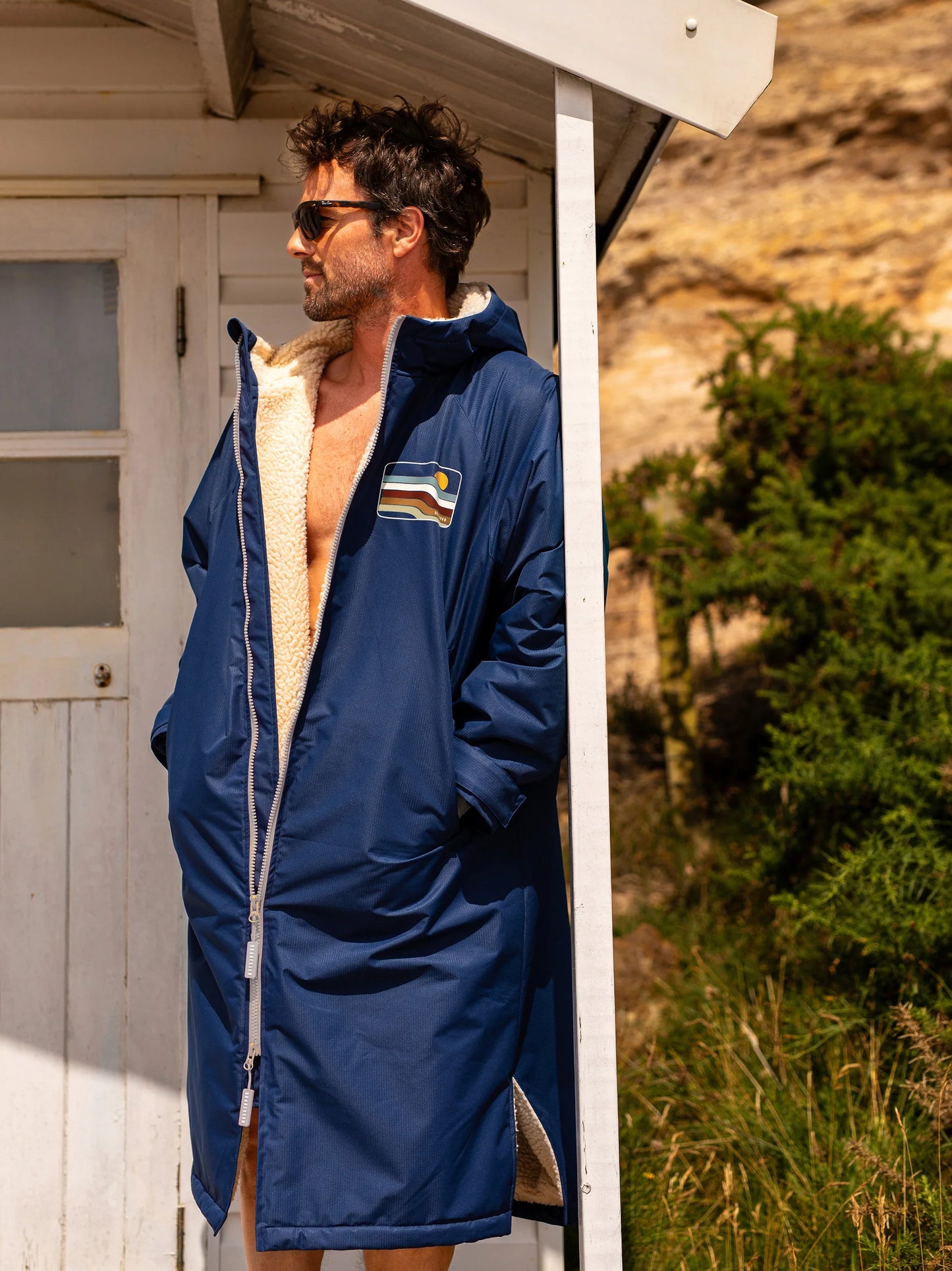 Menswear Brakeburn Navy Chinook Changing Robe