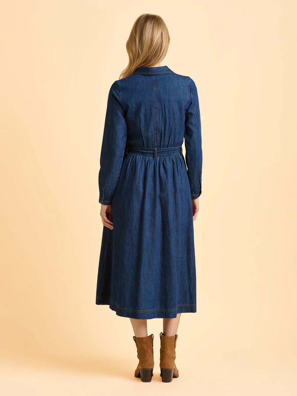Brakeburn Fern Denim Dress