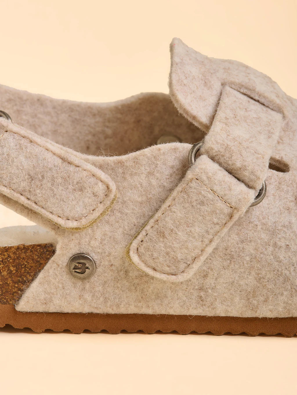 Brakeburn Arctic Plush Slipper- Cream