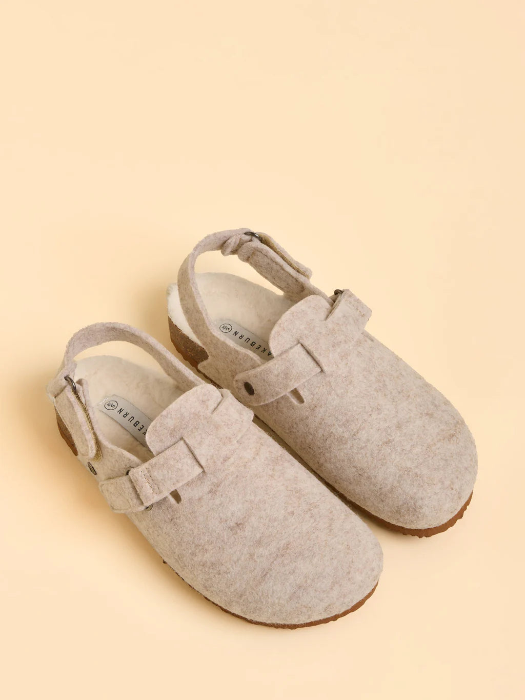 Brakeburn Arctic Plush Slipper- Cream