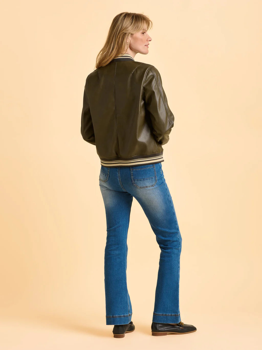Brakeburn Khaki Blaze Bomber Jacket