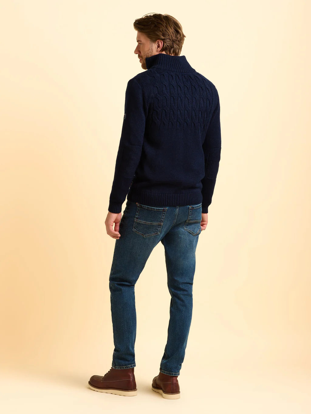 Menswear Brakeburn Ainsworth Knit 1/4 Zip