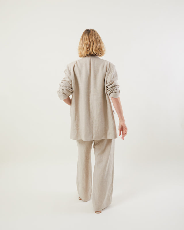 Chalk Diana Stone blazer
