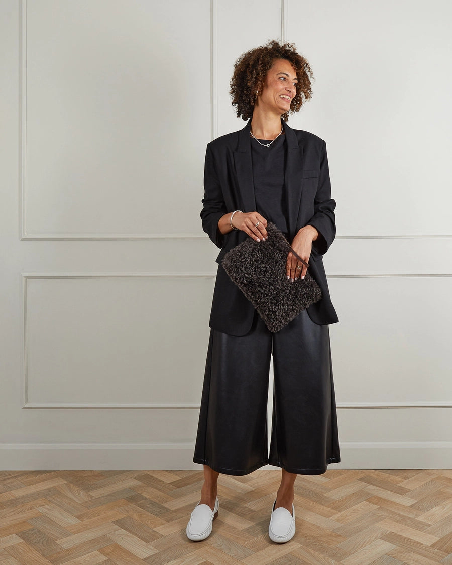 Chalk Diana Black blazer