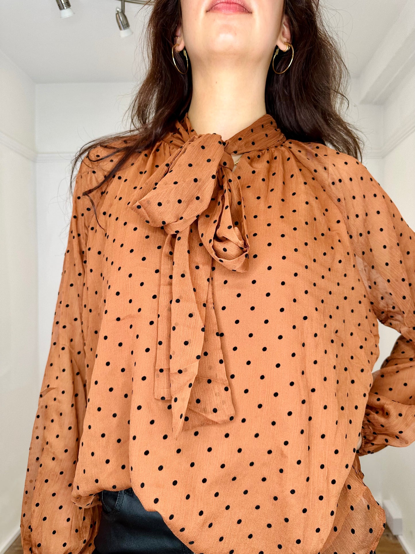 Spot the Trend Chiffon blouse