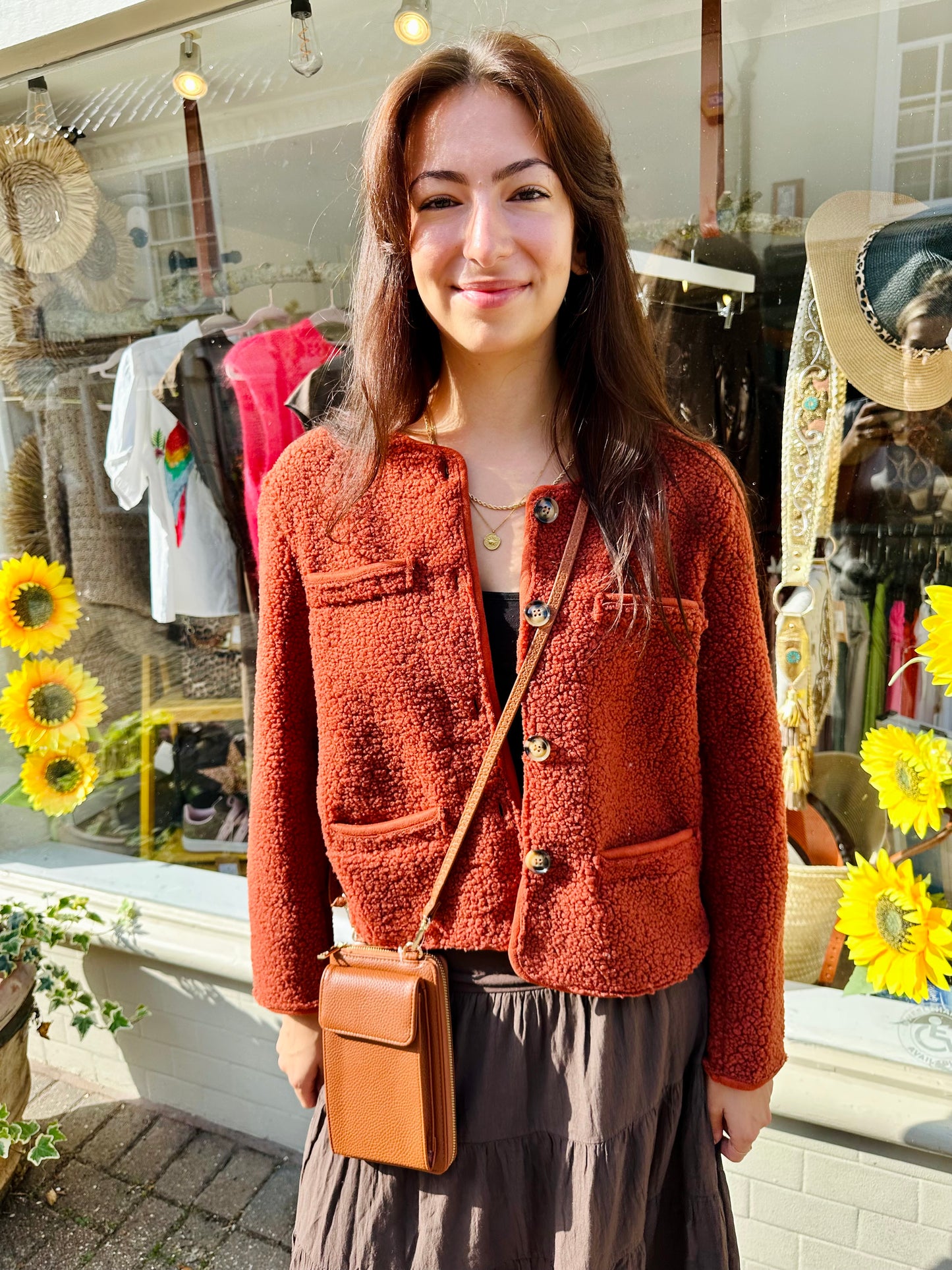The Pammy Cross body Phone Bag - vegan leather
