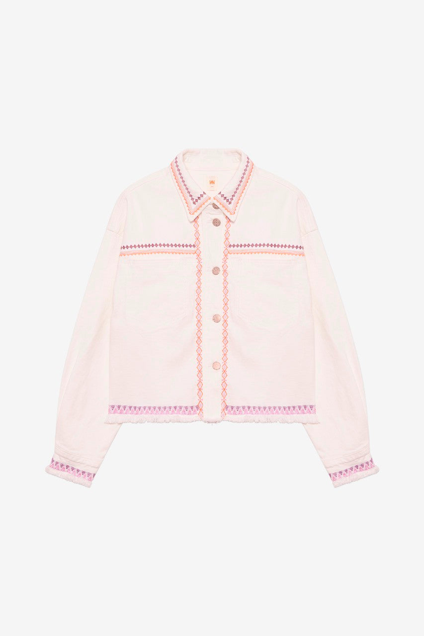 Nekane NKN Kiwa Embroidered Denim Jacket