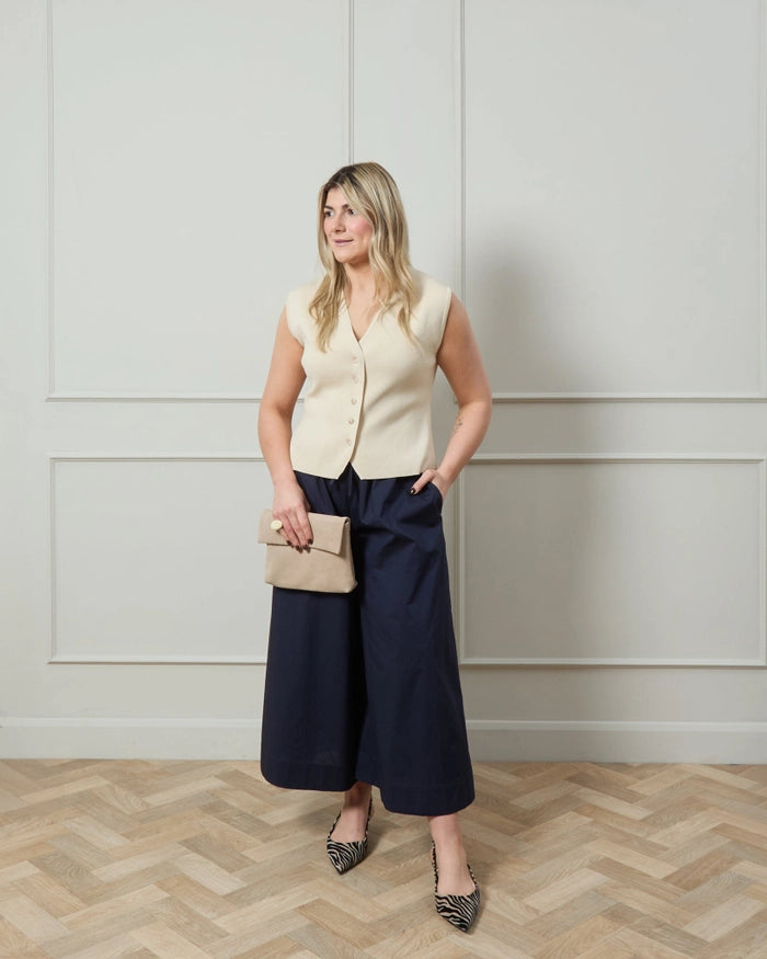 Chalk Peta waistcoat Butterscotch