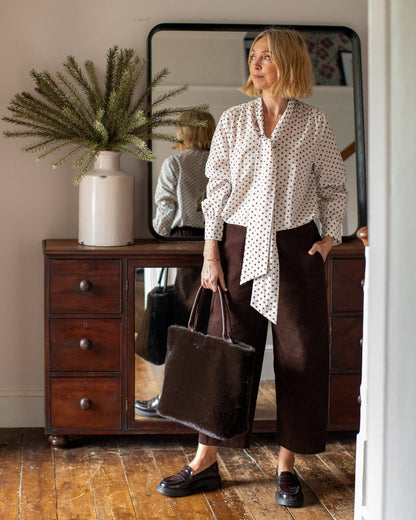 Michelle Shirt | Spot | Tobacco