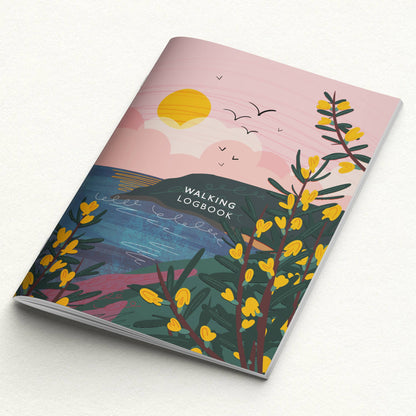 Walking logbook Coastal Path - hiking journal