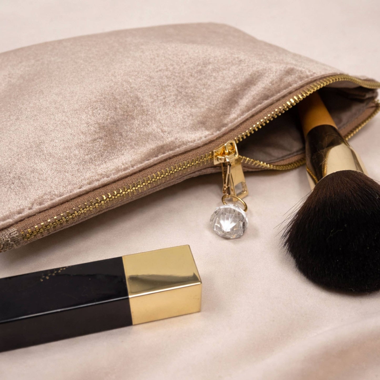 'Beautiful Friend' Velvet Feel Make Up Bag