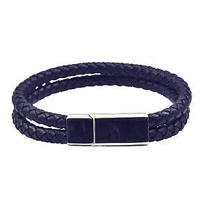 Black Leather Bracelet