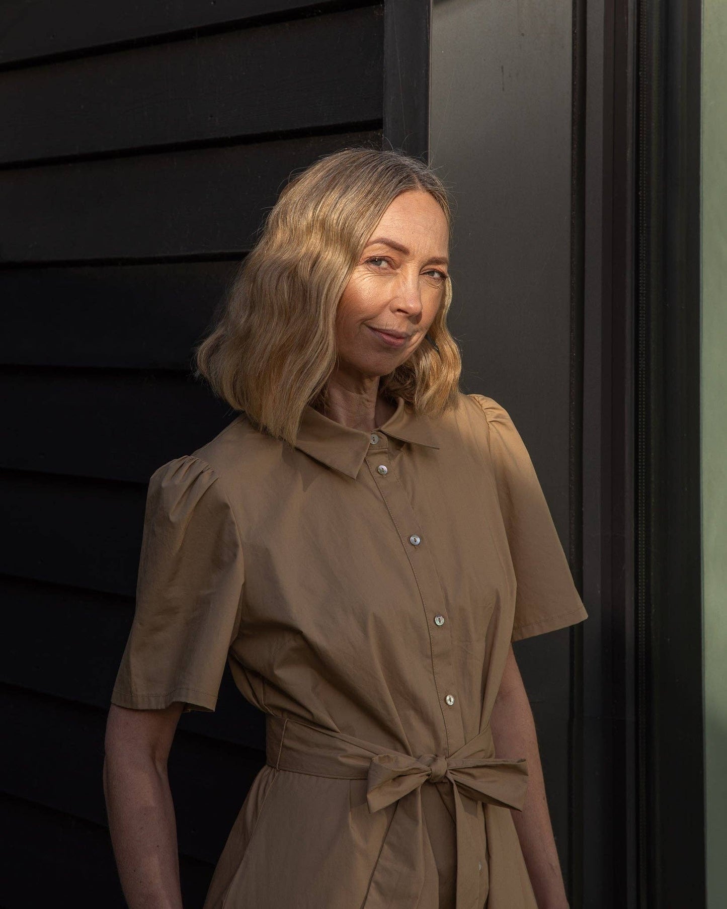 Holly Dress | Caramel