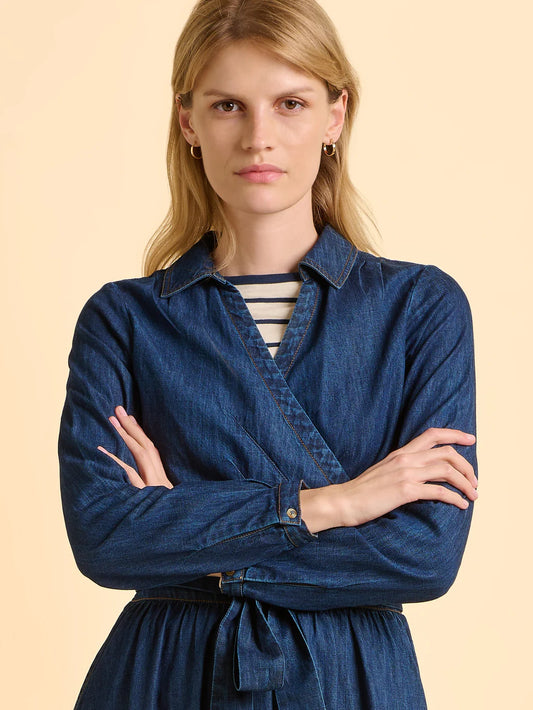 Brakeburn Fern Denim Dress