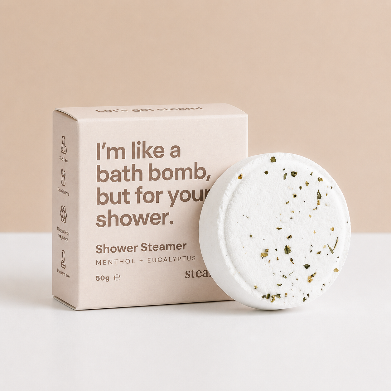 Shower Steamer | Shower Bomb | Shower Fizzer | Shower Melt