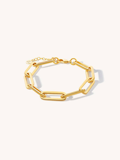 LUCY LARGE OVAL LINK BRACELET