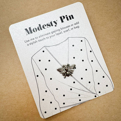 Modesty Bee pin Brooch