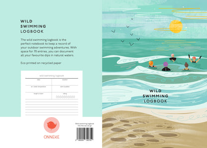 Wild swimming logbook into the sea we go - sea swimming