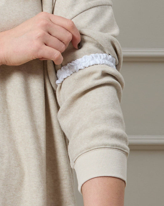 Belinda Sleeve Garter | Off White