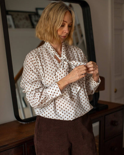 Michelle Shirt | Spot | Tobacco