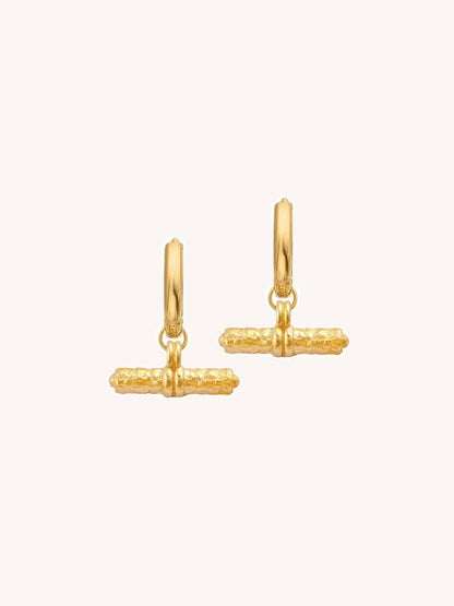 MARGOT T-BAR HOOPS