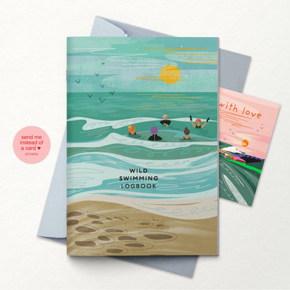 Wild swimming logbook into the sea we go - sea swimming