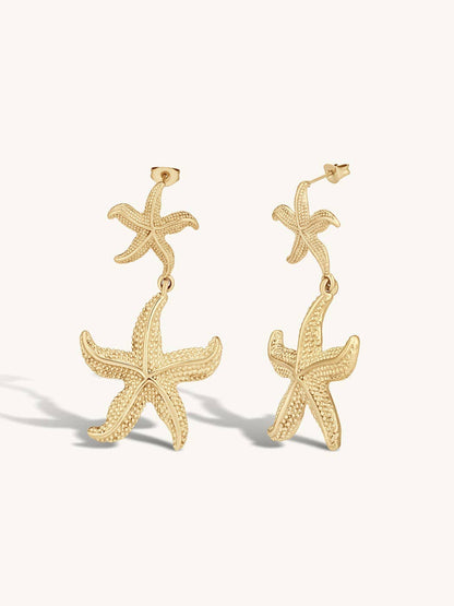 STARFISH DROP EARRINGS