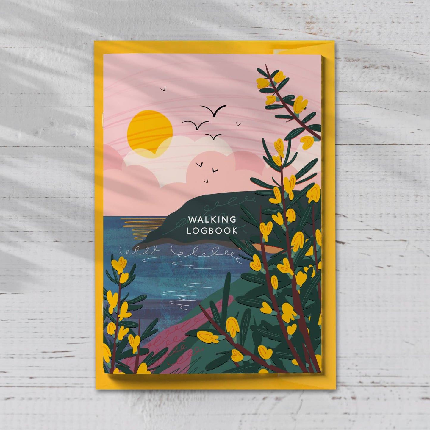 Walking logbook Coastal Path - hiking journal