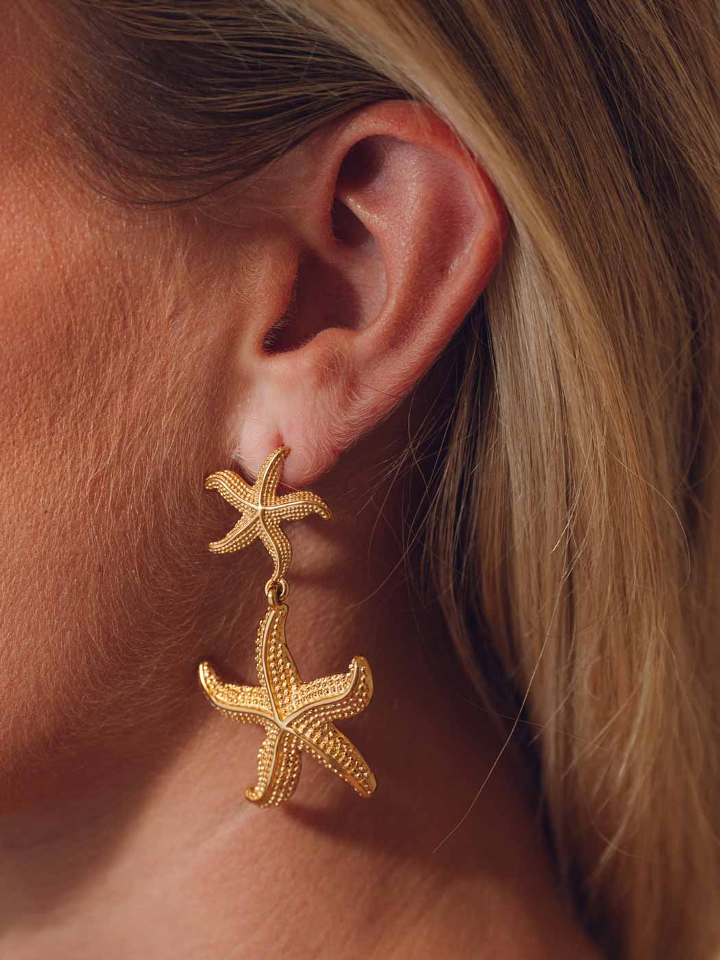 STARFISH DROP EARRINGS