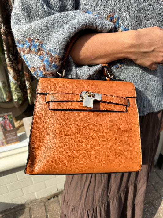 Kelly Tan 2 in 1 tote bag
