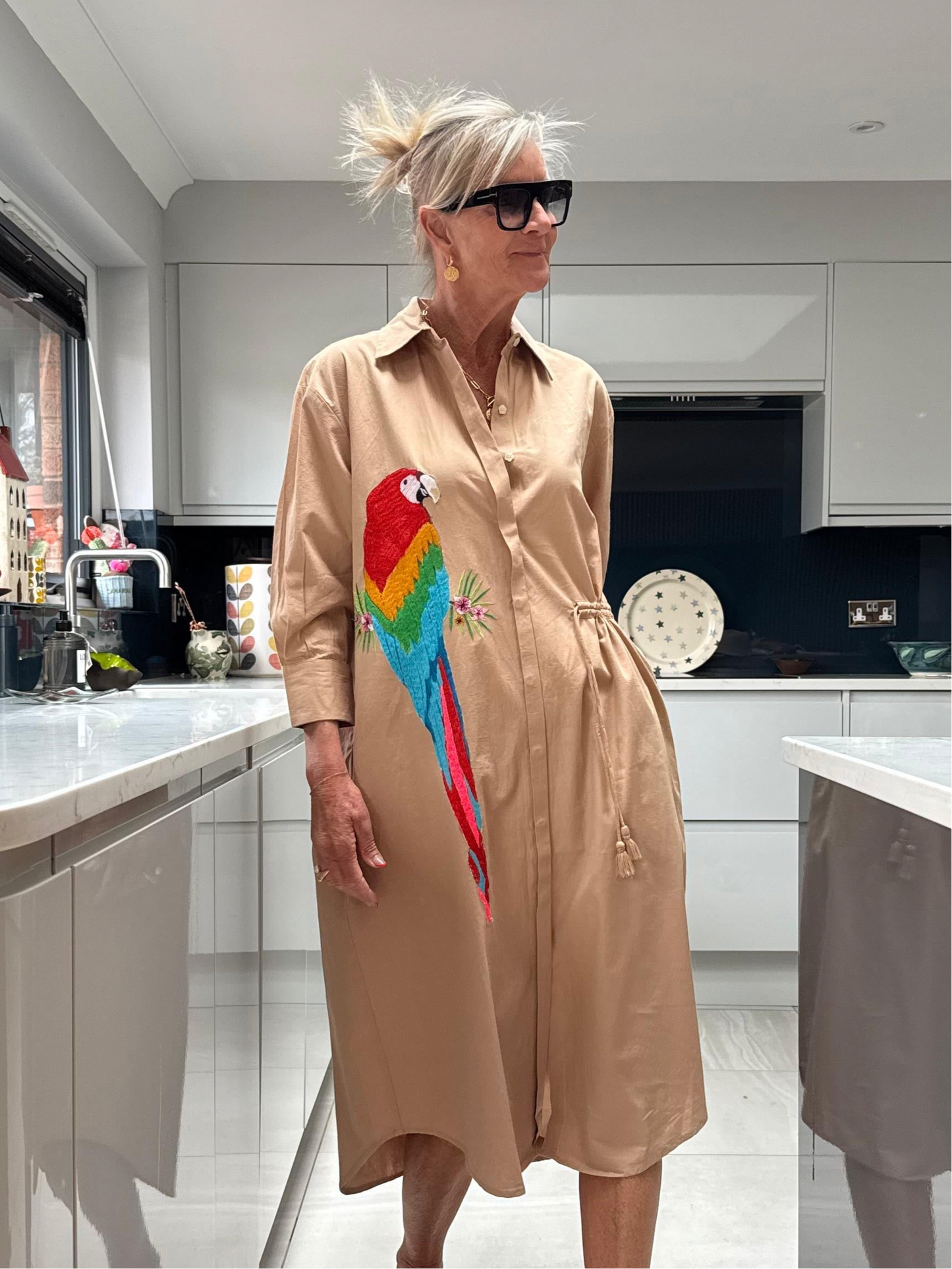 Chico Soleil Tokala Dress - Beige