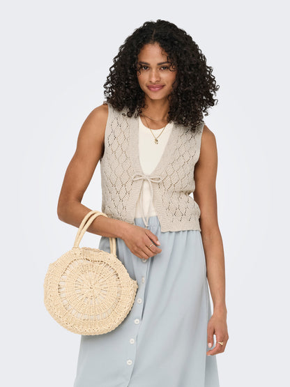 CHILI  CROCHET STYLE WAISTCOAT