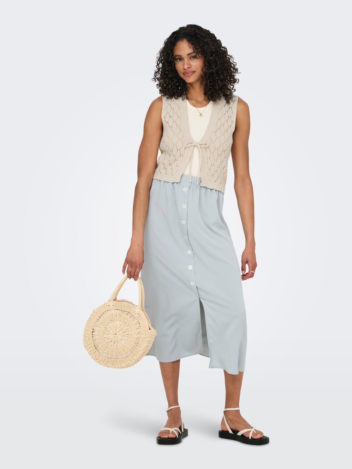 CHILI  CROCHET STYLE WAISTCOAT