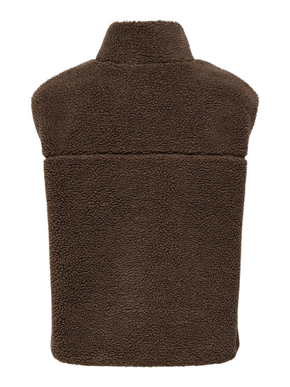 BABY TEDDY HIGH ZIP VEST