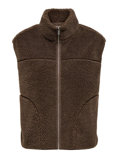 BABY TEDDY HIGH ZIP VEST