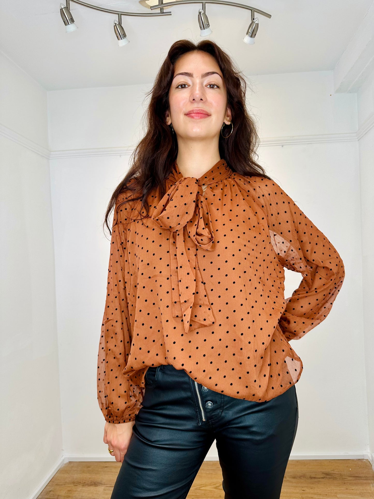 Spot the Trend Chiffon blouse
