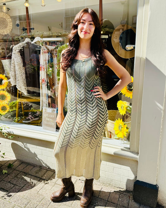 Katie Knitted Midi dress