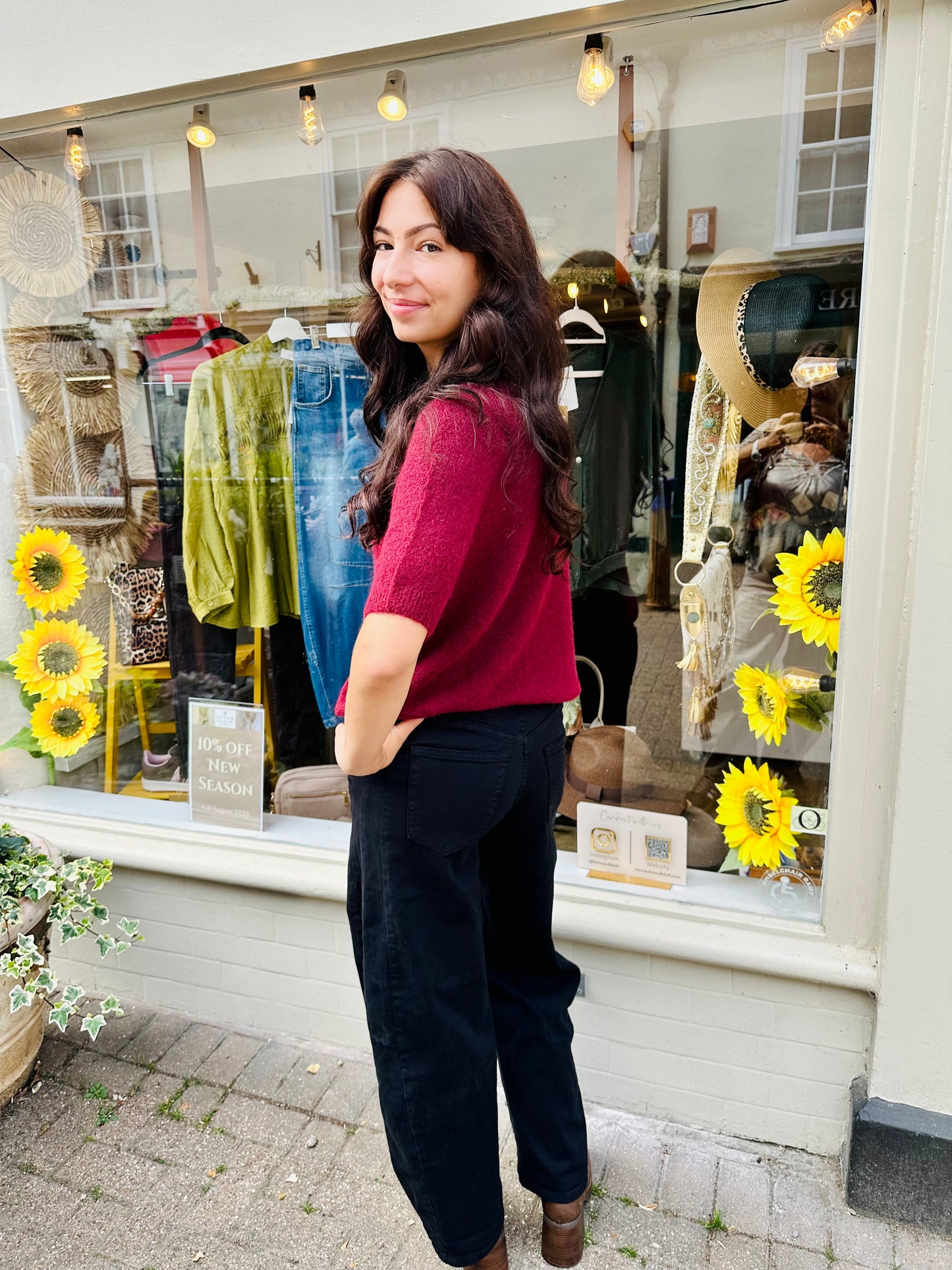The Millie Ultimate Soft Barrel Jean - BESTSELLER- Black