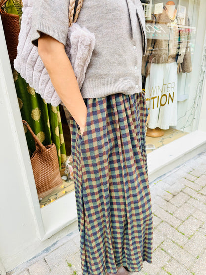 Autumn Check Dress