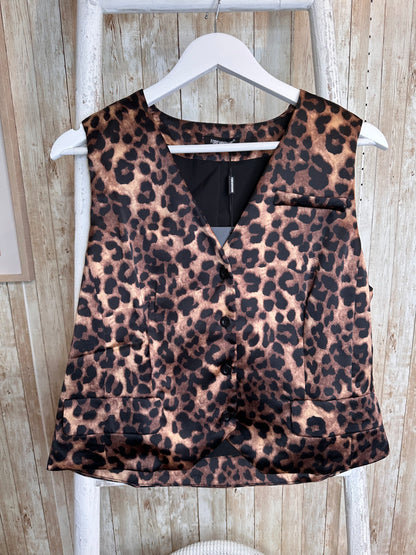 Leopard Waistcoat