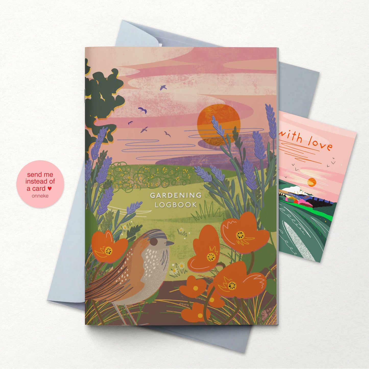 Gardening Logbook Summer Haze - Garden Gift
