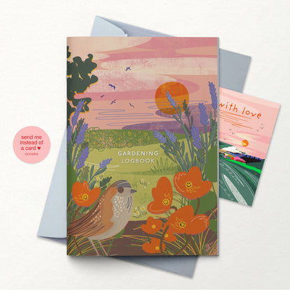 Gardening Logbook Summer Haze - Garden Gift