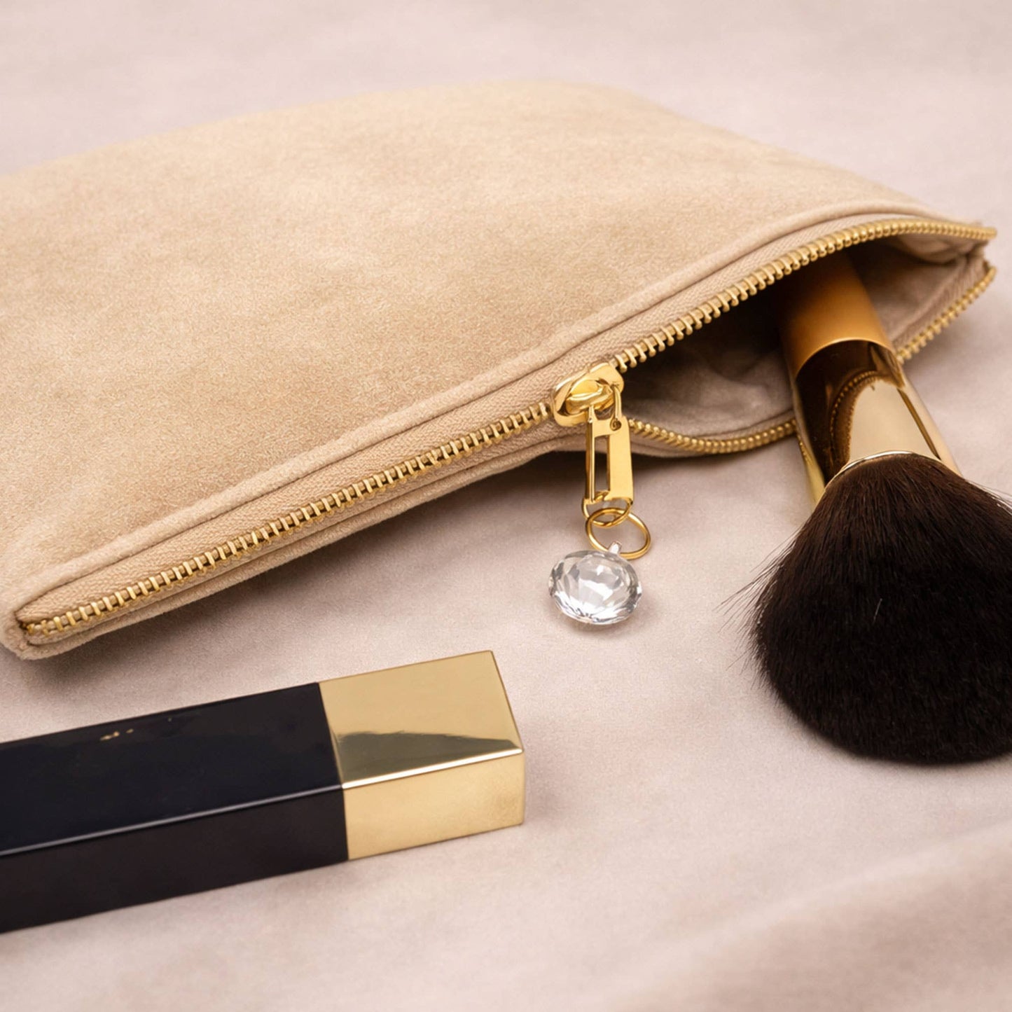 Bridesmaid velvet feel beautiful colours bag
