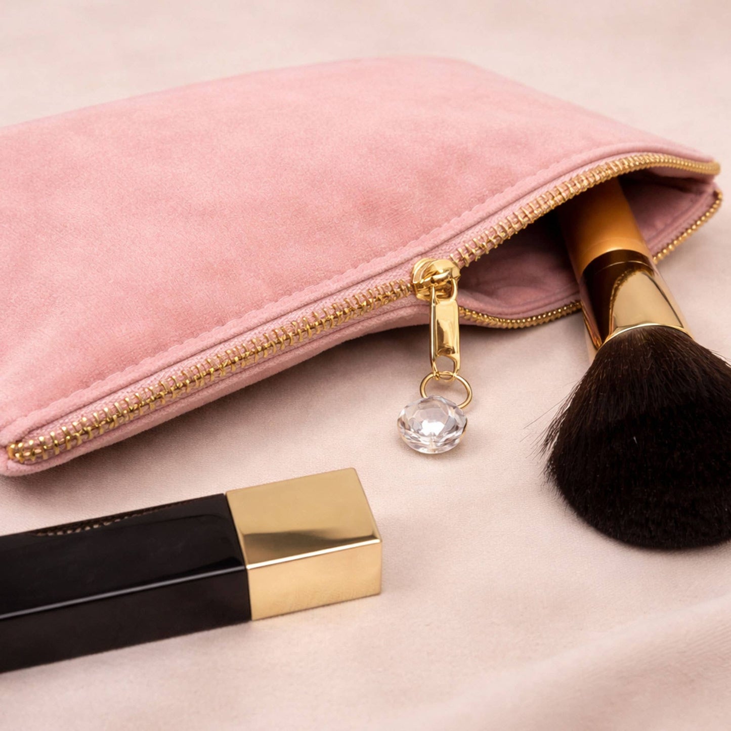 'Beautiful Friend' Velvet Feel Make Up Bag