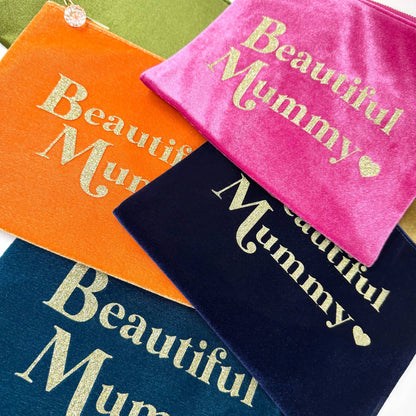 Mummy, Mum Velvet Feel Make Up Bag