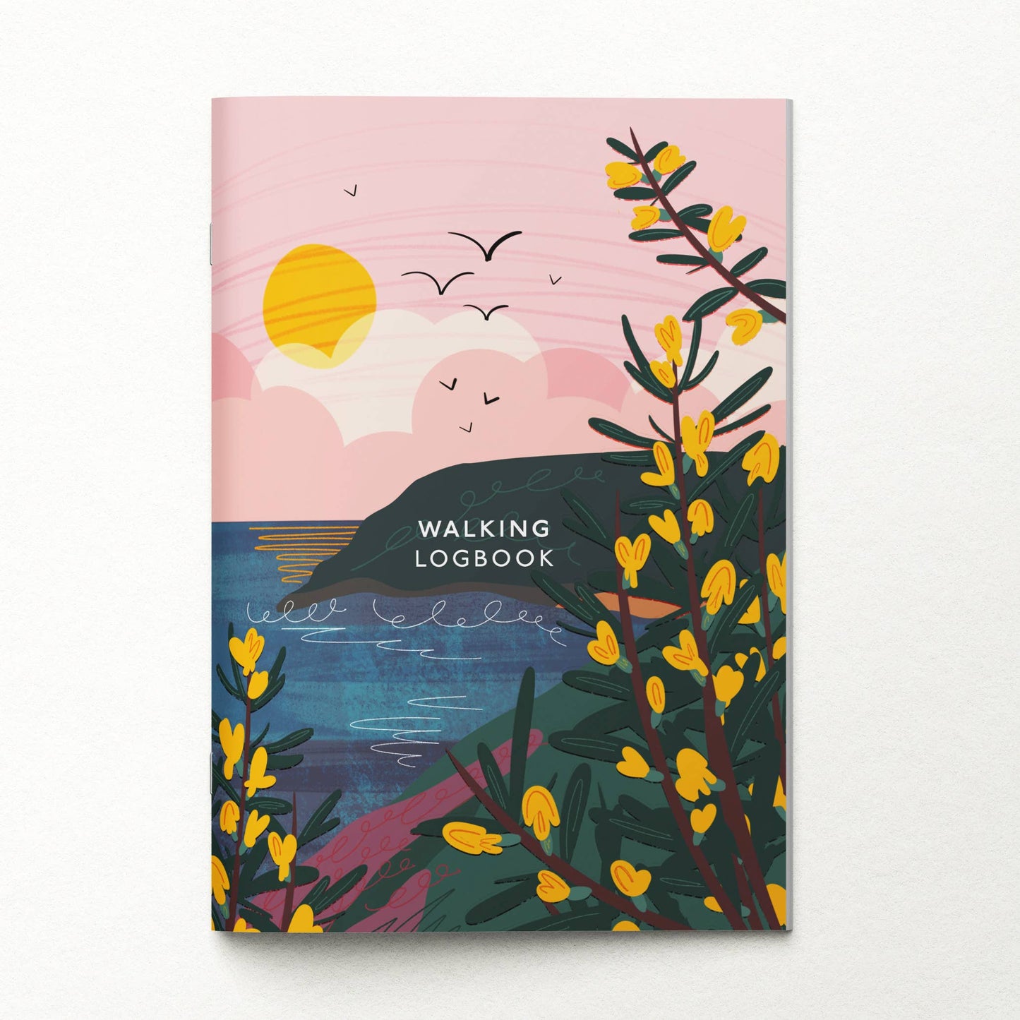 Walking logbook Coastal Path - hiking journal