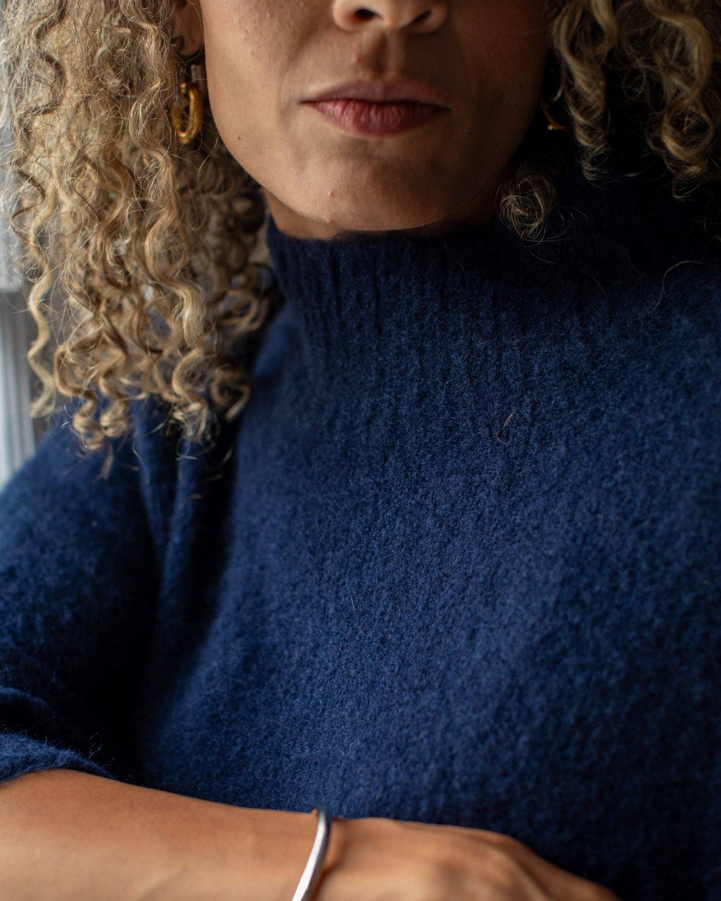 Vicki Jumper - Navy (fluffy)